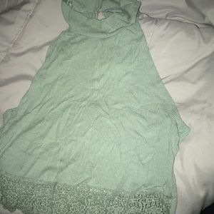 La hearts cropped shirt